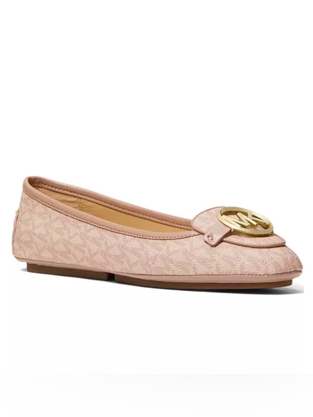 Michael Kors Pink Lillie Moccasin Flats - Picture 4 of 12